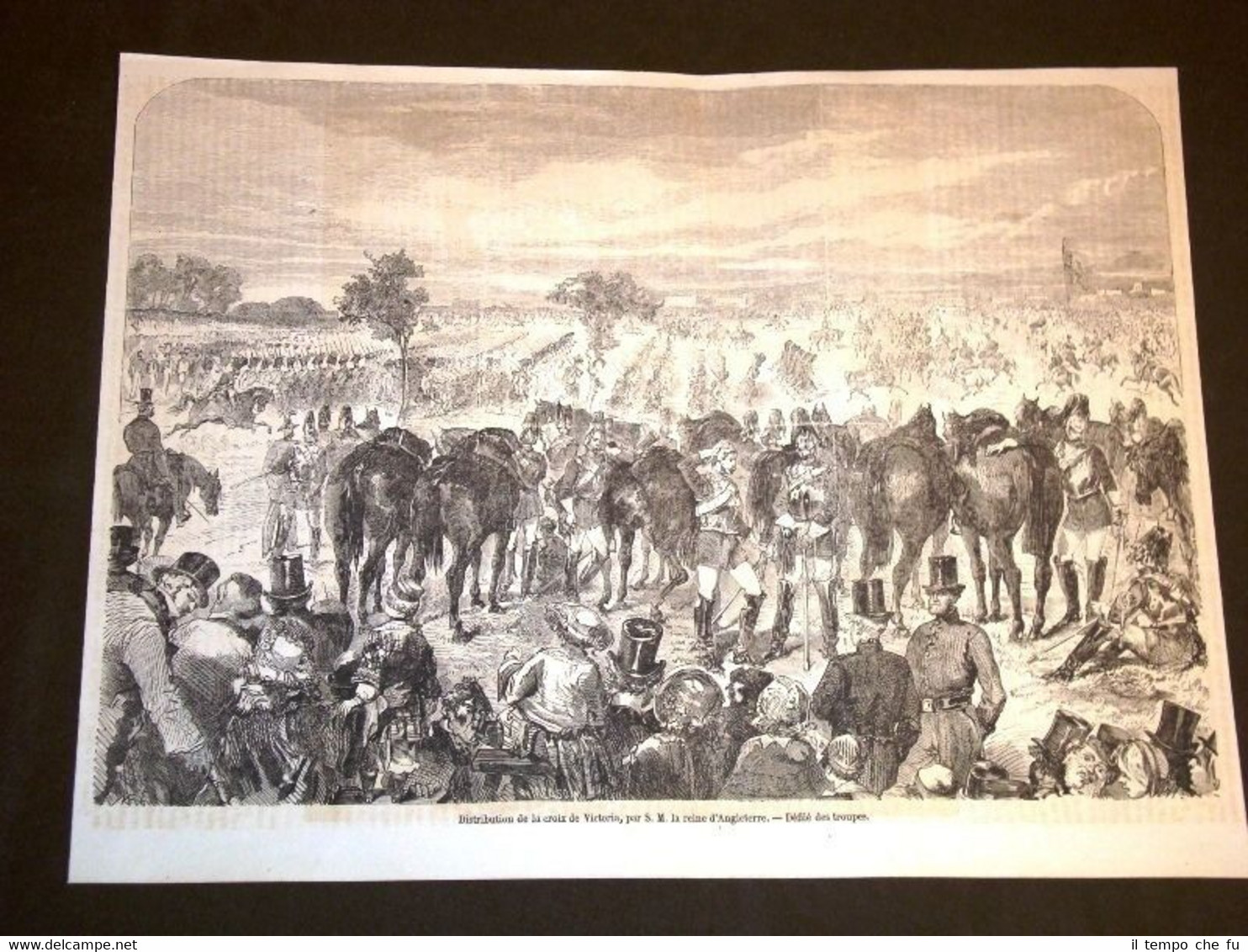 Distribuzione della Croce di Victoria per la Regina d'Inghilterra Sfilata …