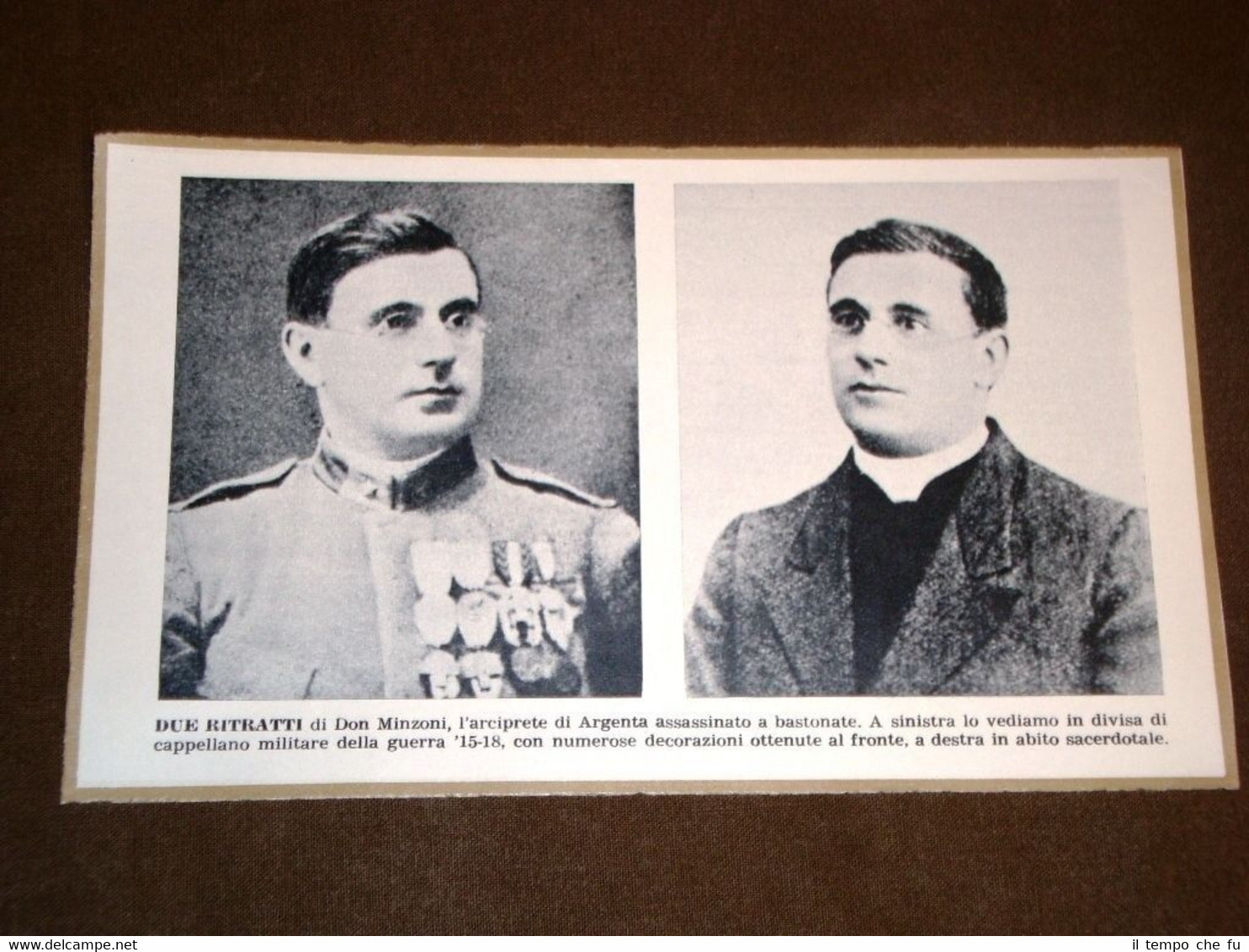 Don Giovanni Minzoni Ravenna, 1º luglio 1885 – Argenta, 23 …