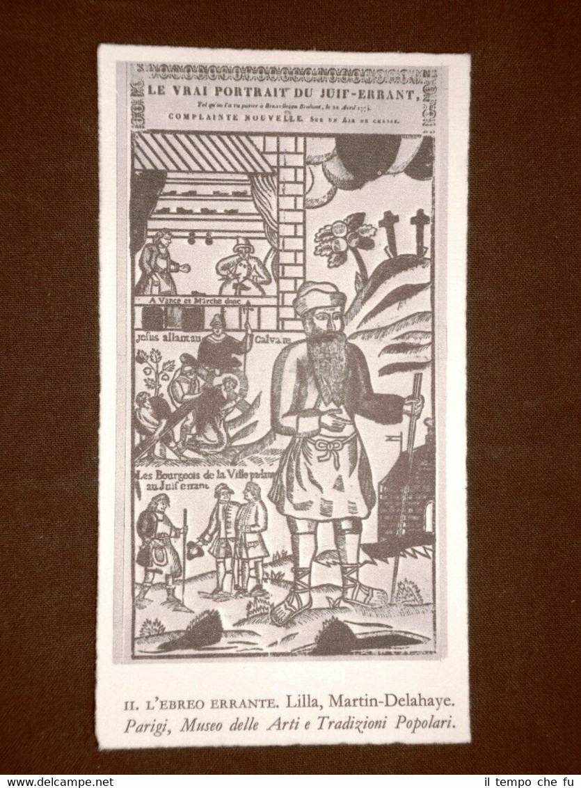 Ebreo errante Martin Delahaye Parigi Museo delle arti e tradizioni …