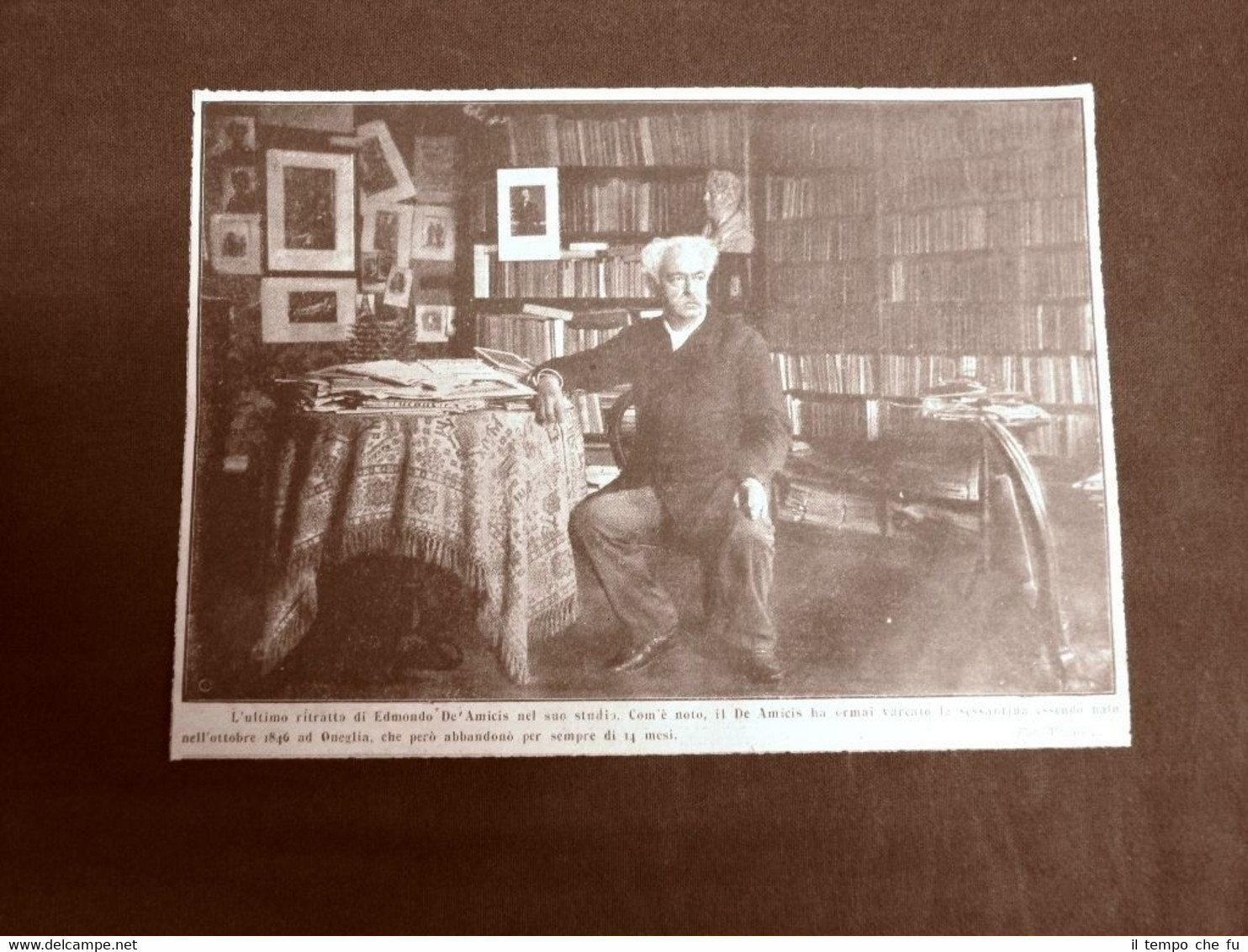 Edmondo De Amicis 1908 Oneglia, 21 ottobre 1846 – Bordighera, …