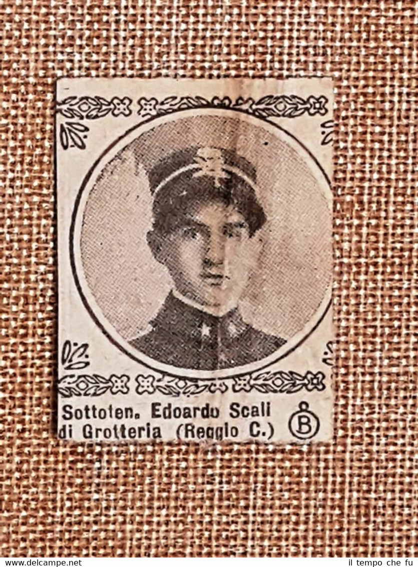 Edoardo Scali di Grotteria (Reggio Calabria) Caduto Prima guerra mondiale …