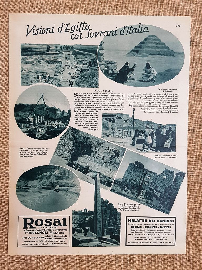 Egitto Piramide di Sakkara Deir el Bakari Dendera Medinet Haboma …