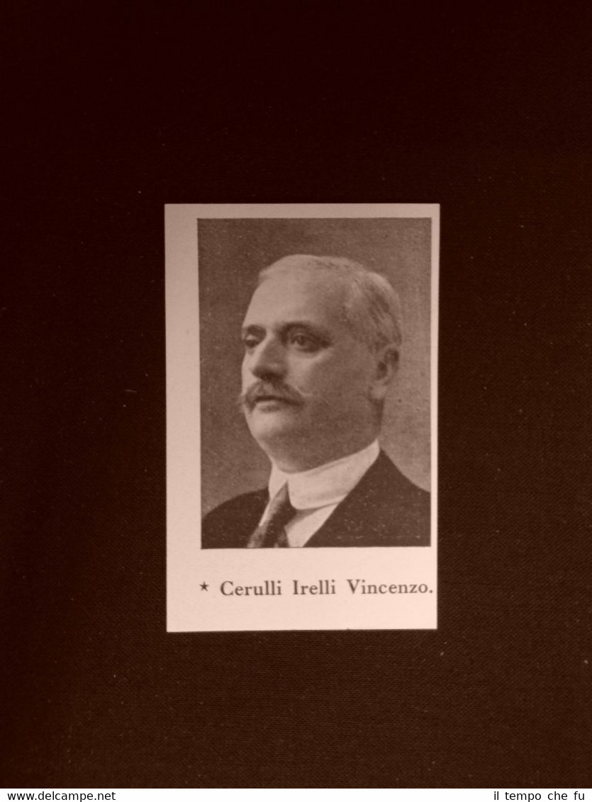 Elezioni Deputato del 1924 Onorevole Cerulli Irelli Vincenzo Mariotti Alessandro