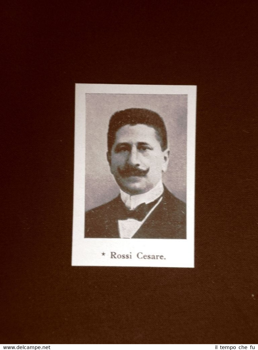 Elezioni Deputato del 1924 Onorevole Rossi Cesare e De Capitani …