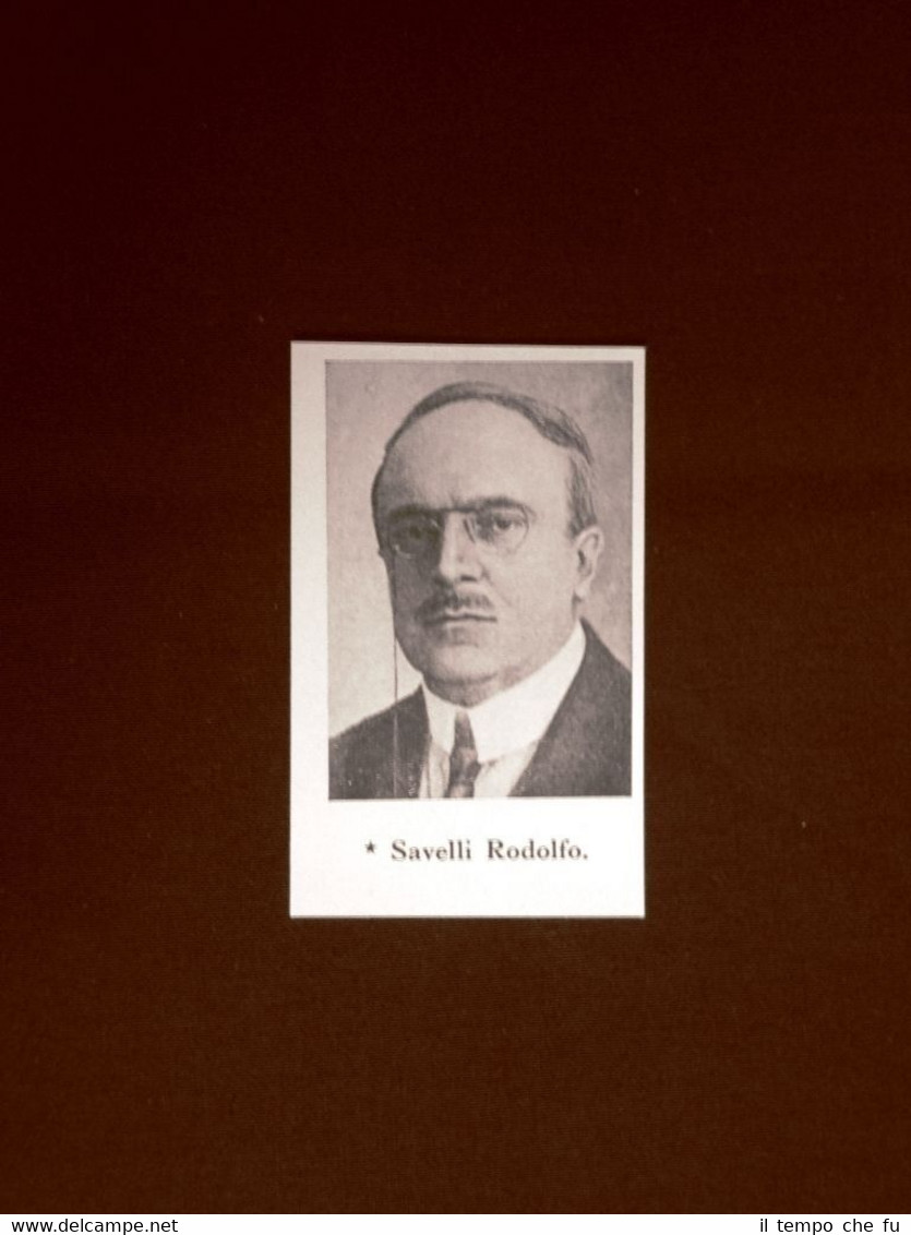 Elezioni Deputato del 1924 Onorevole Savelli Rodolfo e Cian Vittorio