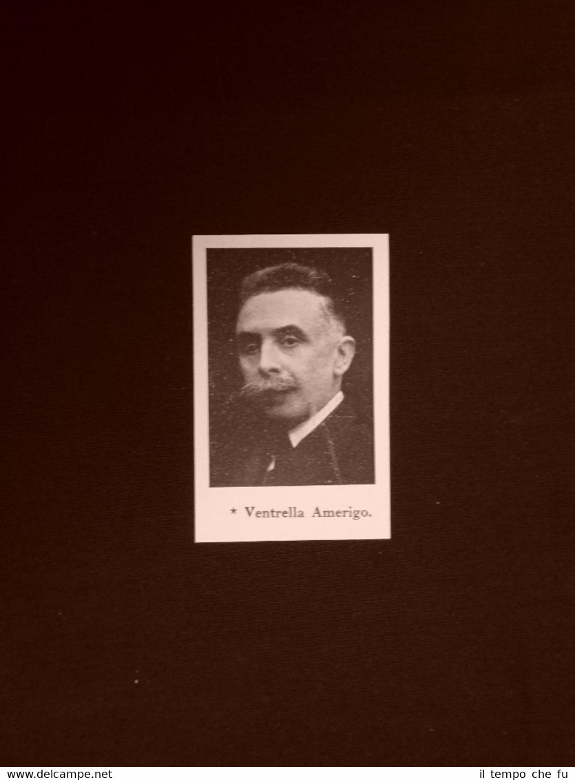 Elezioni Deputato del 1924 Onorevole Ventrella Amerigo e Chiostri Manfredo