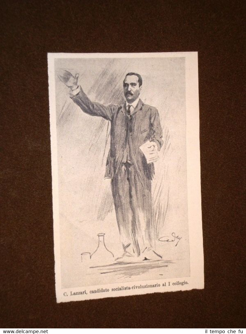 Elezioni politiche a Milano nel 1904 C. Lazzari Socialista rivoluzionario