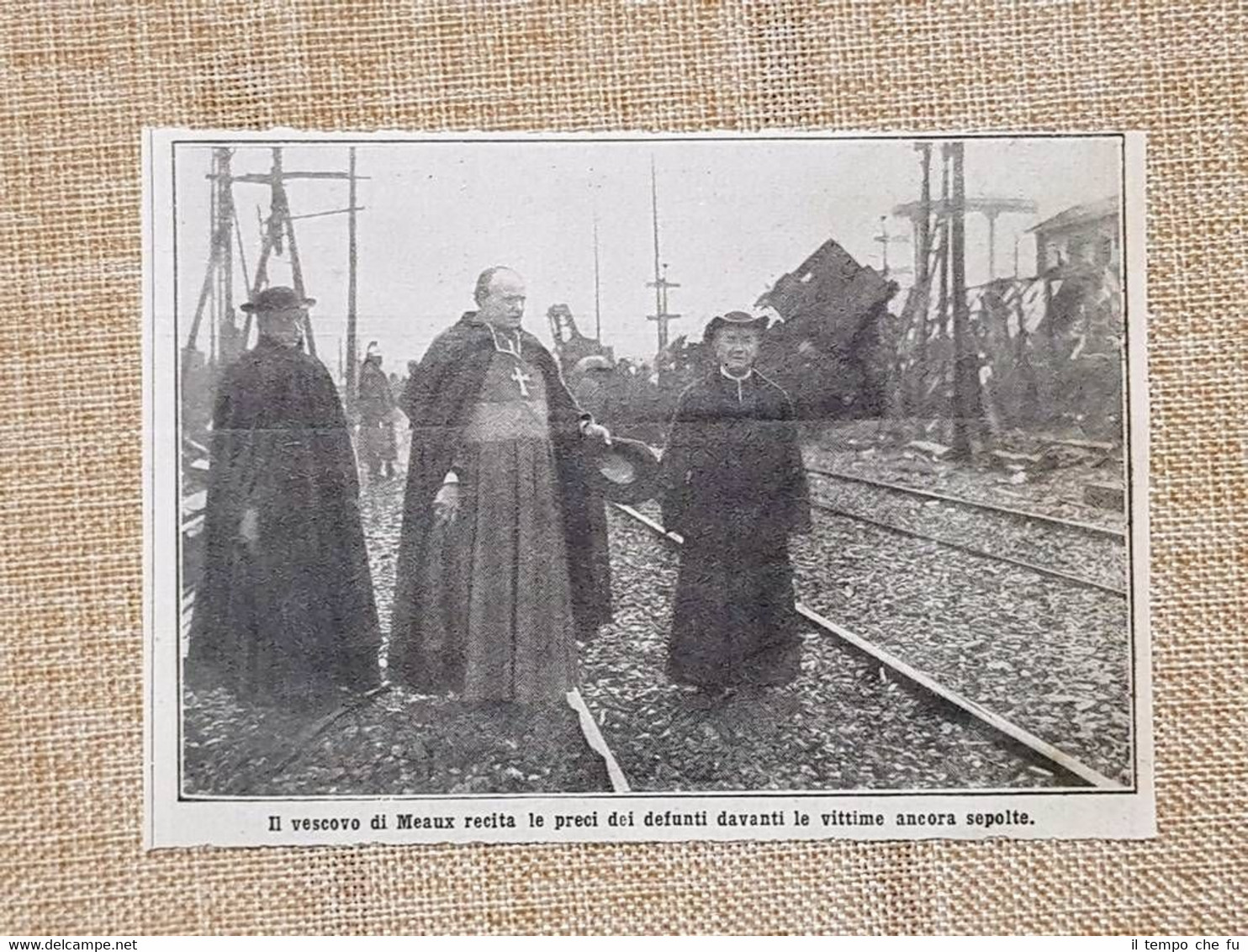 Emmanuel-Jules-Marie Marbeau nel 1913 Vescovo di Meaux