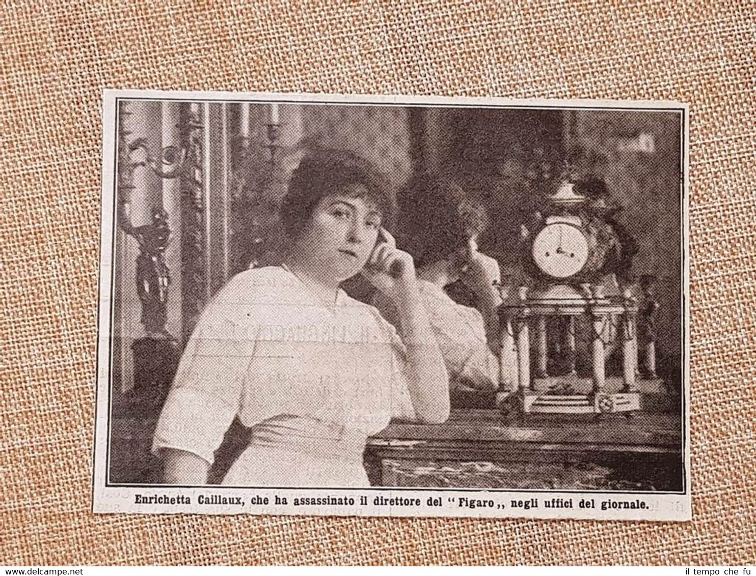 Enrichetta Caillaux nel 1914 L'omicida del Direttore del Figaro C. …