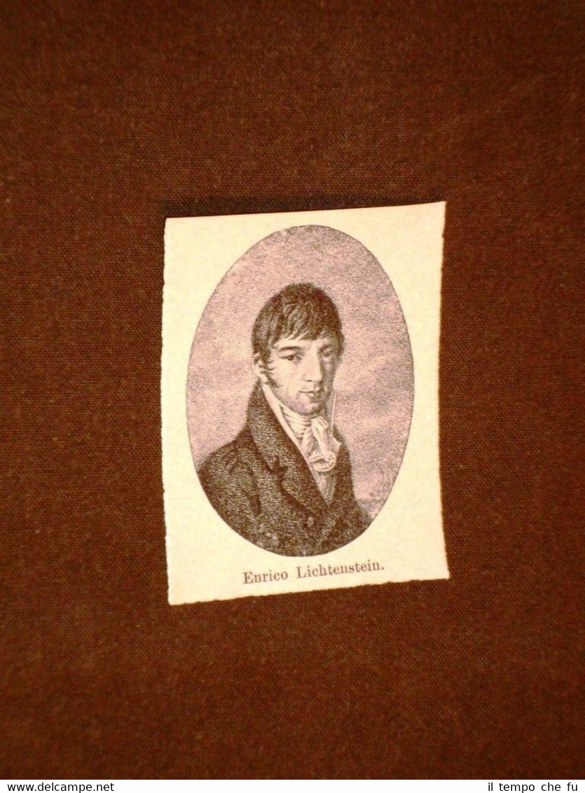 Enrico o Henri o Eric Lichtenstein