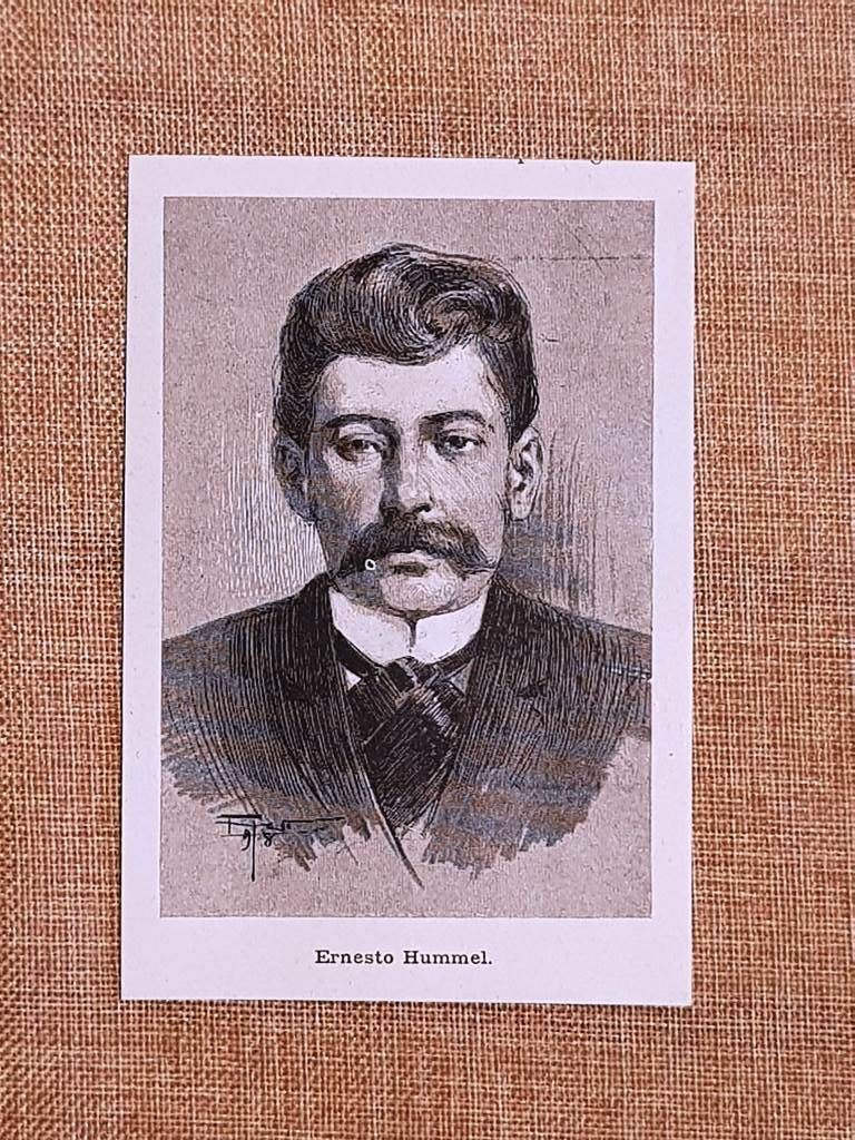 Ernest Hummel Stampa del 1898