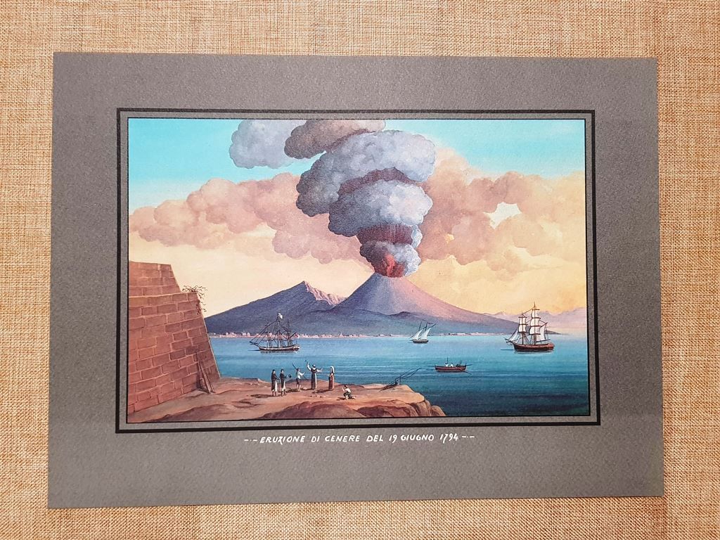 Eruzione di cenere del vulcano Vesuvio del 19 giugno 1794 …