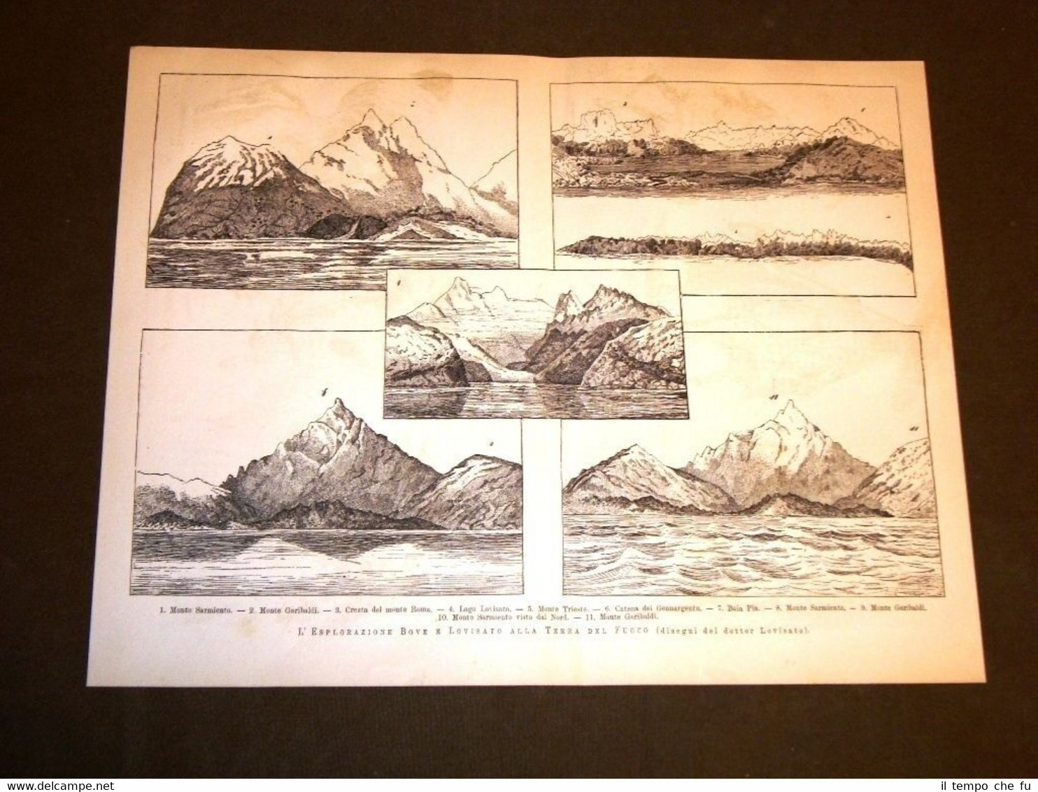 Esplorazione Bove e Lovisato alla Terra del fuoco nel 1887 …