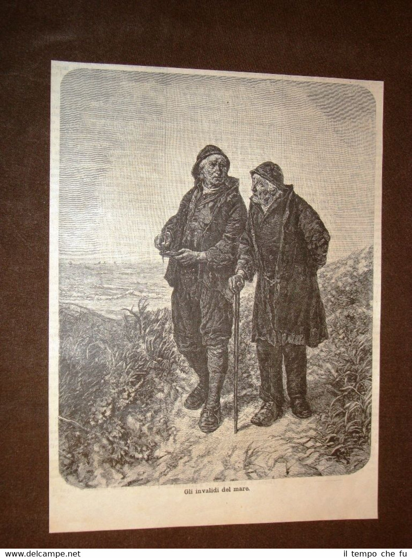 Esposizione d'arte di Torino nel 1884 Gli invalidi del mare