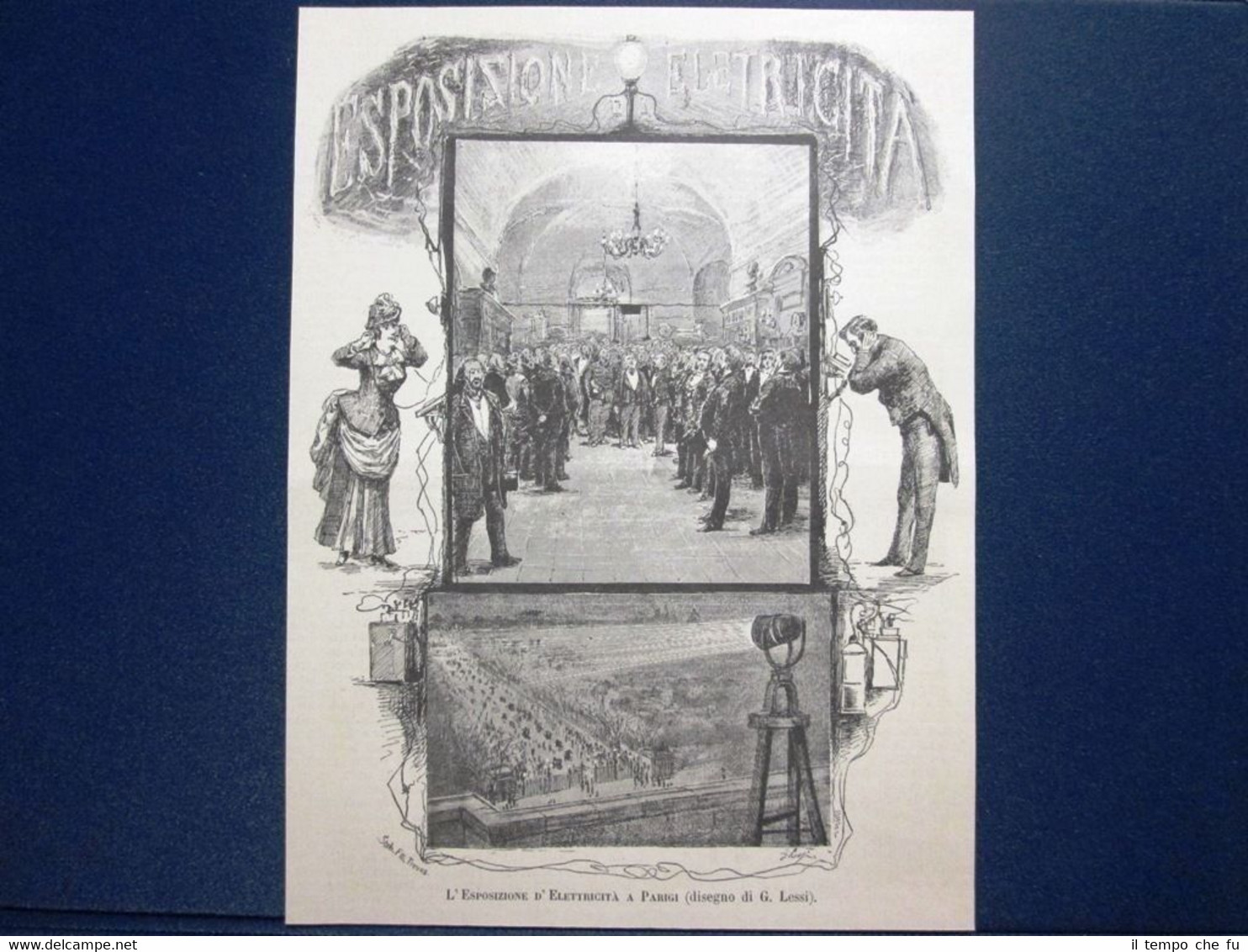 Esposizione d'elettricità a Parigi