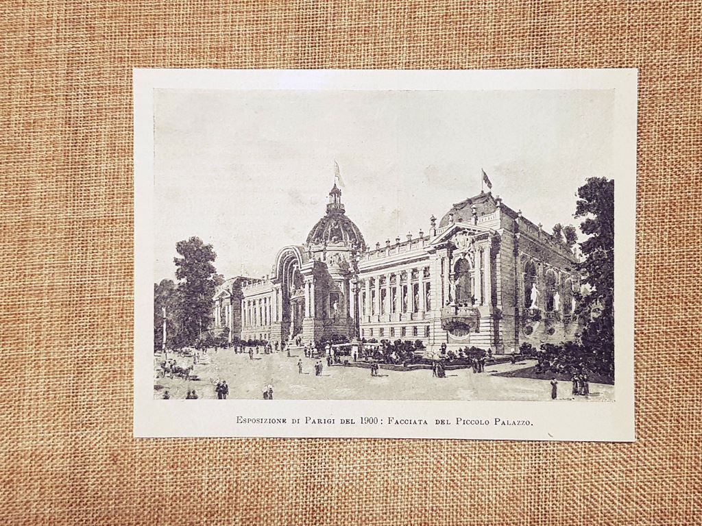 Esposizione di Parigi del 1900 La facciata del Piccolo Palazzo …