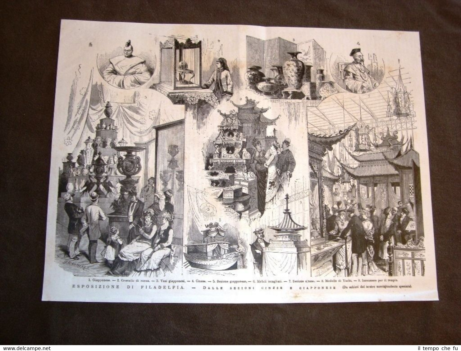 Esposizione internazionale Filadelfia nel 1876 Sezione della Cina e del …