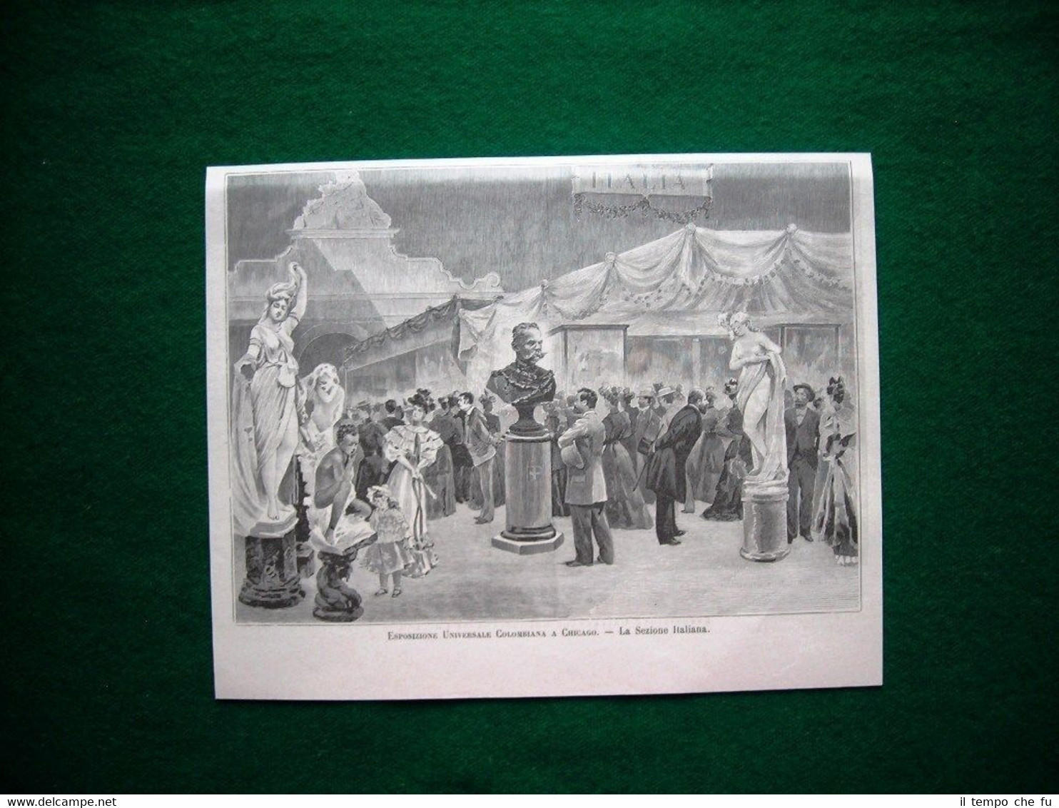 Esposizione universale Colombiana a Chicago nel 1893 - La Sezione …