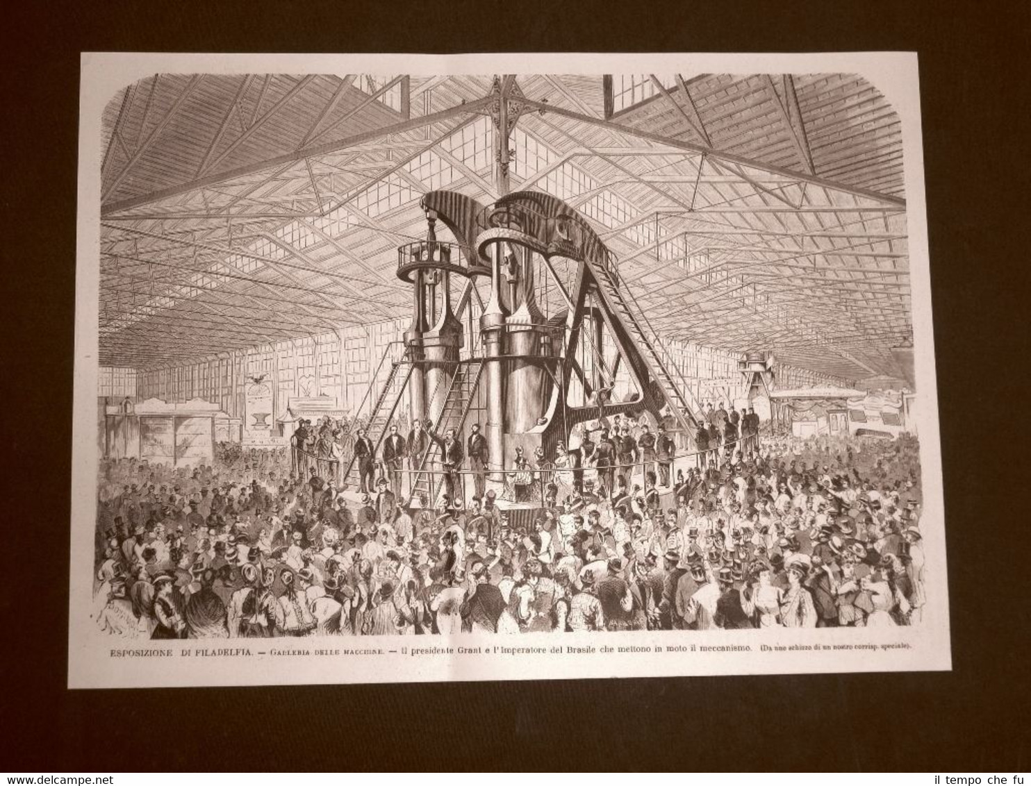 Esposizione universale di Filadelfia nel 1876 Galleria macchine Grant Brasile