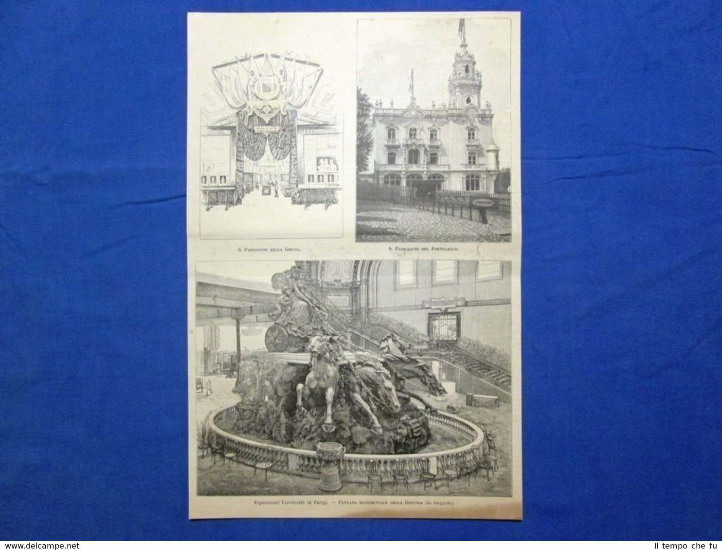 Esposizione Universale di Parigi del 1889: Padiglione di Grecia e …