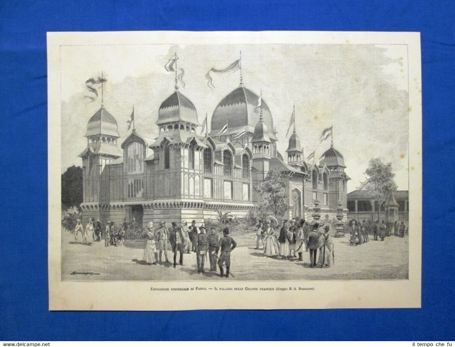 Esposizione universale di Parigi del 1889: Palazzo delle Colonie francesi