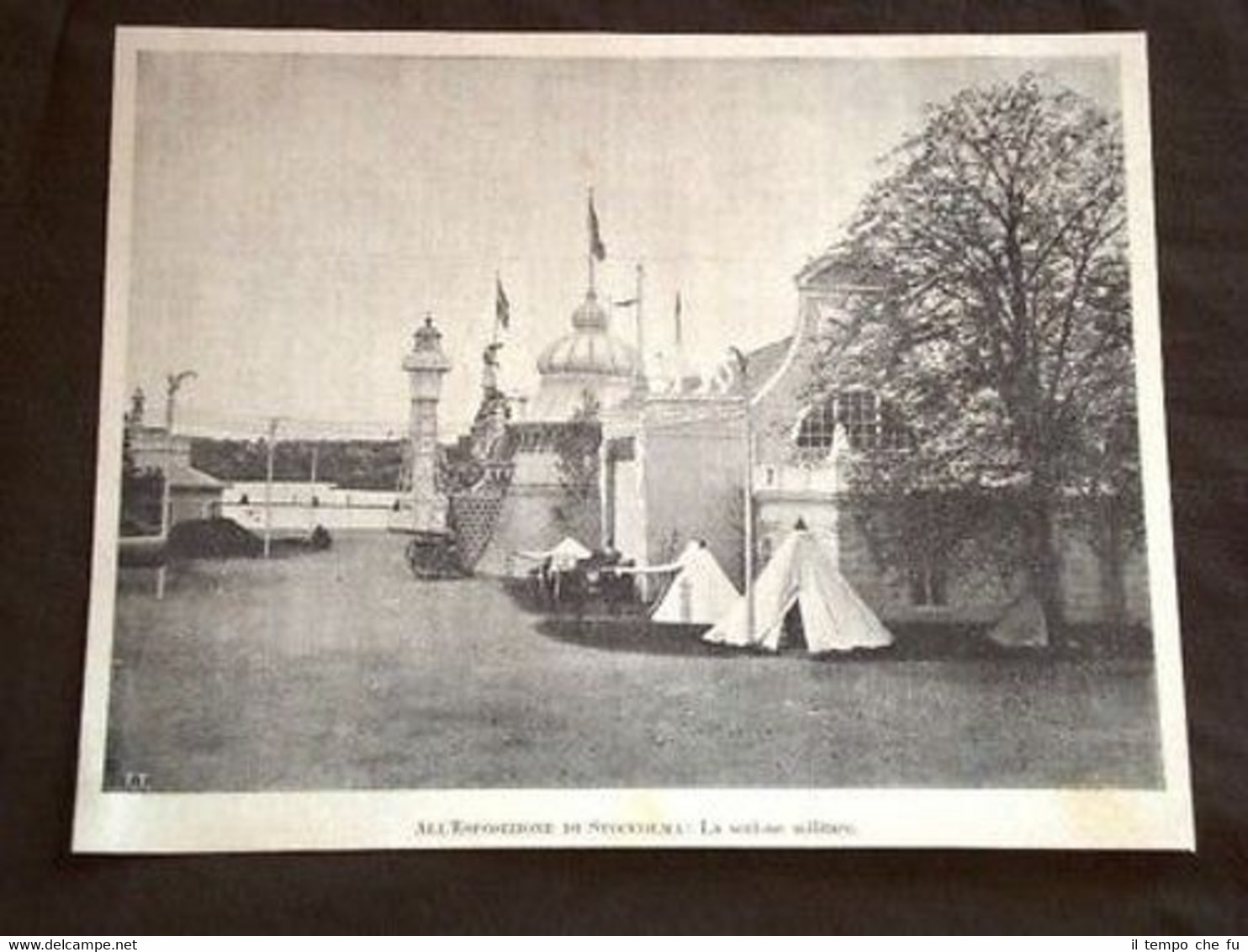 Expo di Stoccolma o Stockholm Sezione militare Svezia