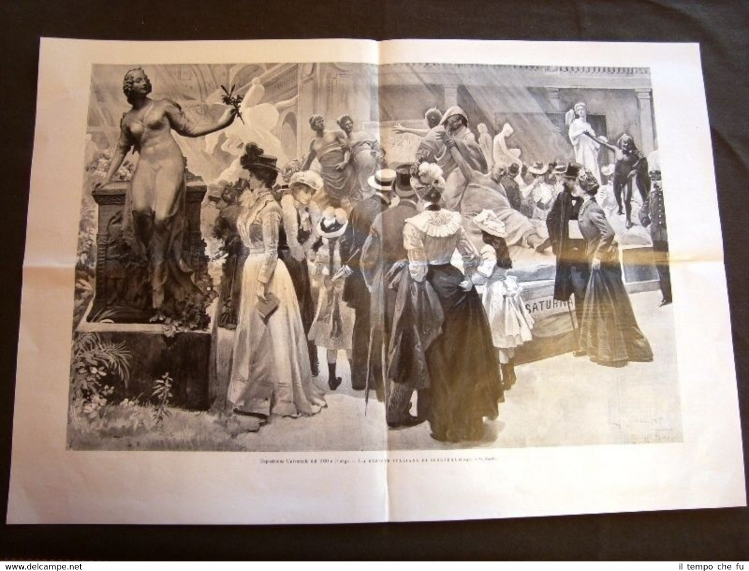 Expo Universale a Parigi nel 1900 Sezione scultura d'Italia + …