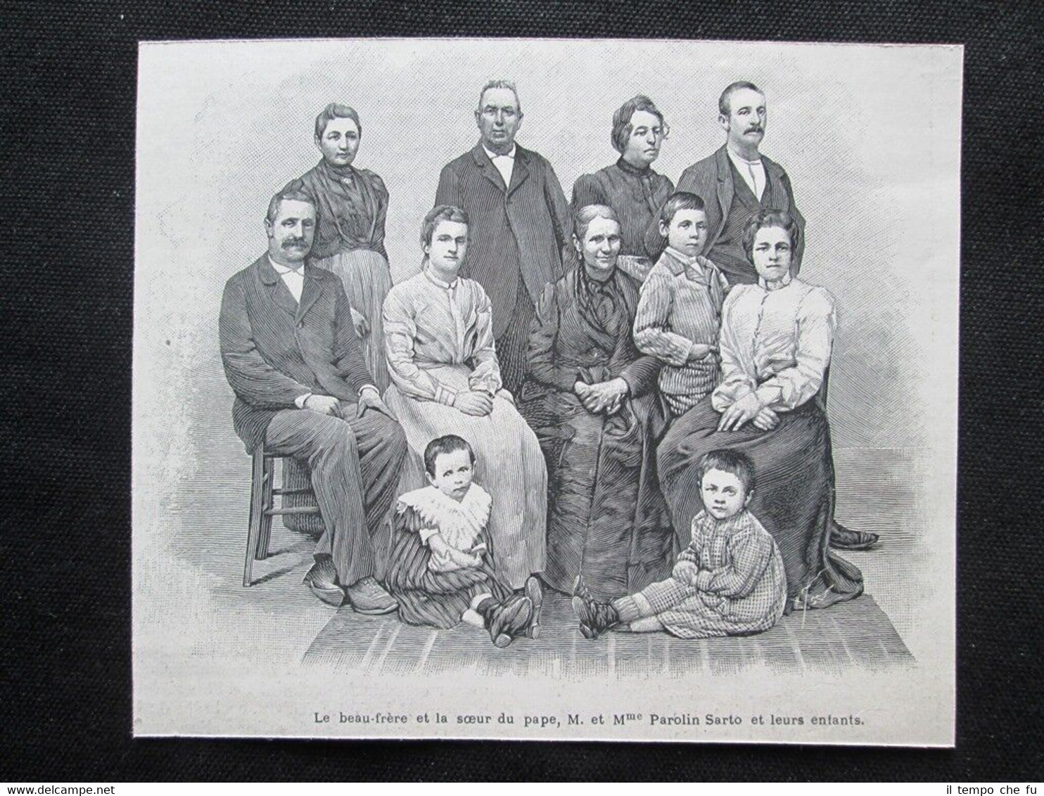 Famiglia Papa Pio X - Signore e la signora Parolin …