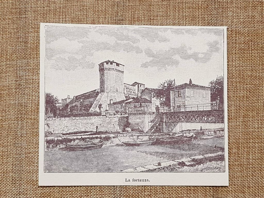 Fano nell'800 La Fortezza Marche