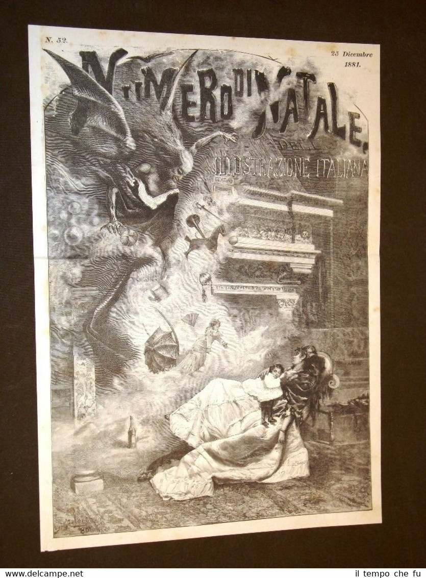 Fantasia per il Natale del 1881 Opera di Dante Paolocci …