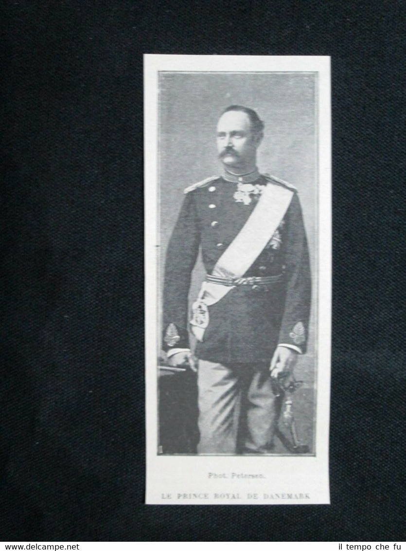 Federico, Principe Reale di Danimarca Stampa del 1902