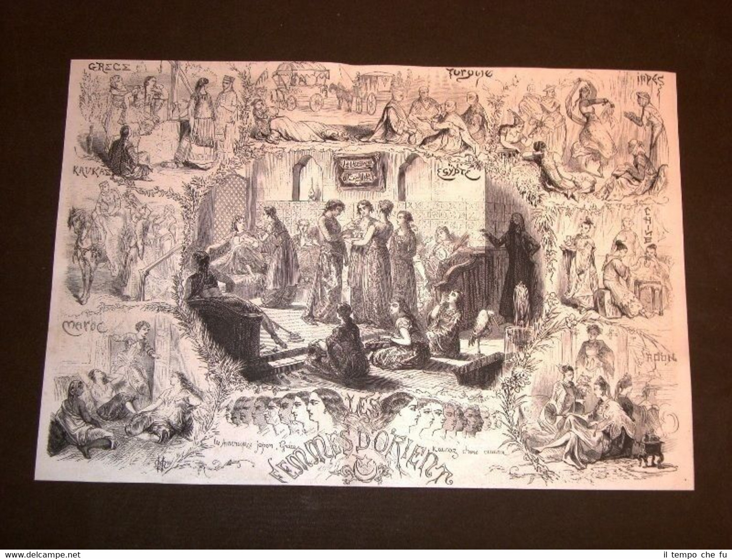 Femmes d'Orient Donne d'Oriente Grecia Turchia India Cina Marocco