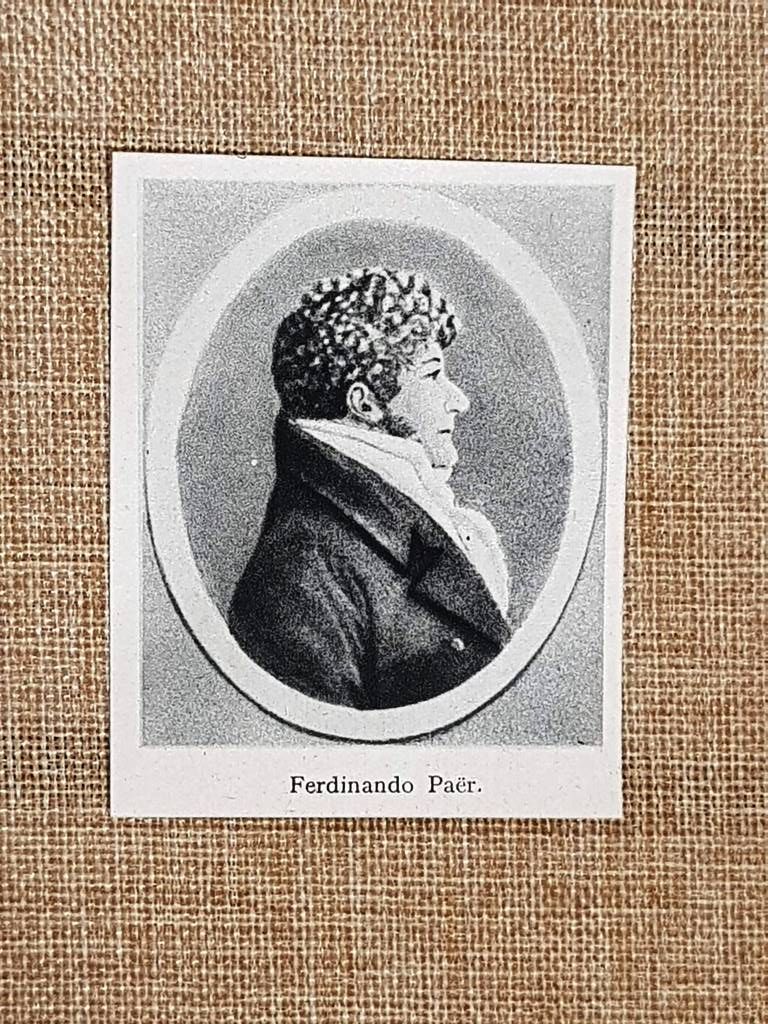 Ferdinando Paer 1771 – 1839 Opera Semiseria Napoleone Agnese Leonora …