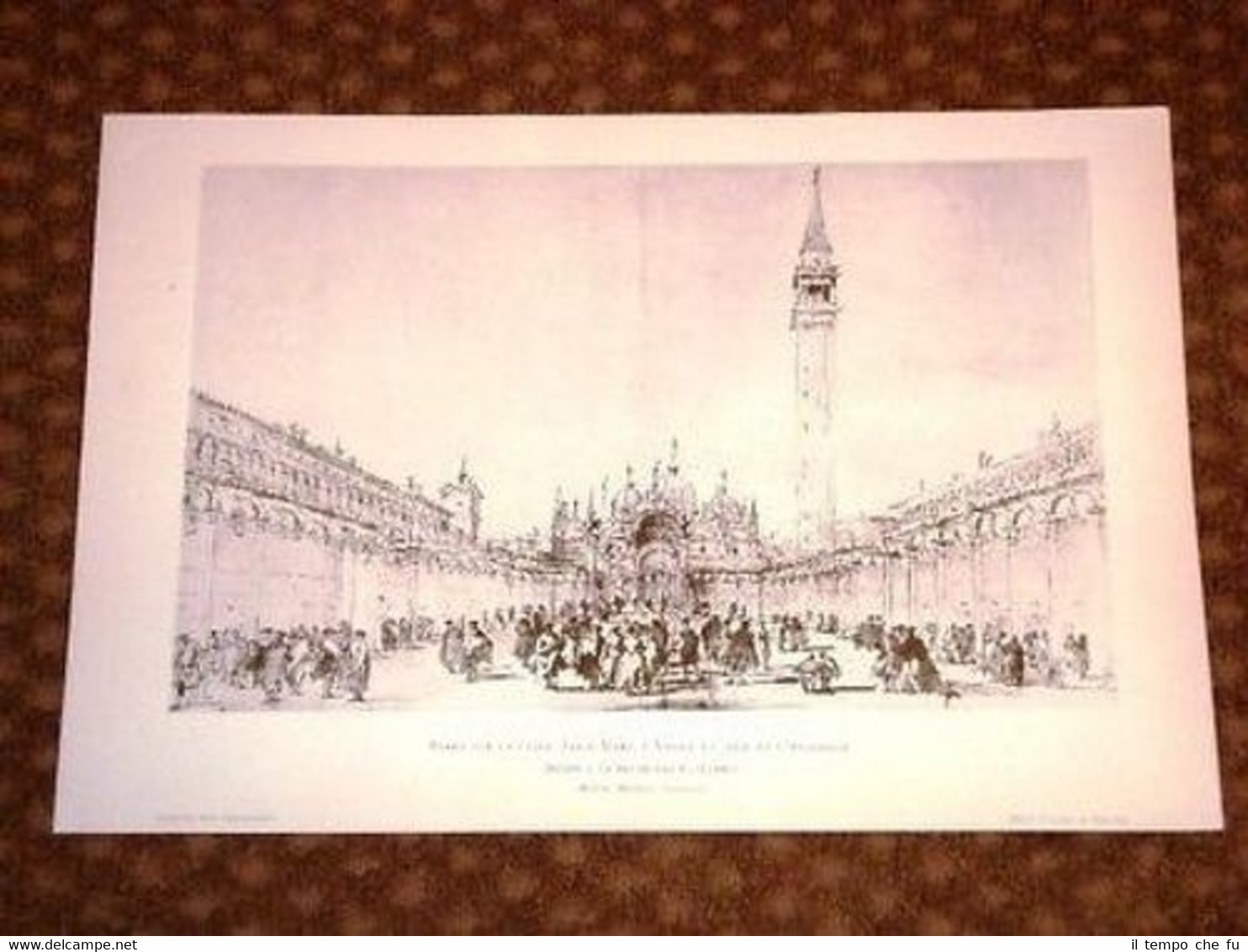 Fiera Piazza S.Marco Venezia per Ascensione - F. Guardi