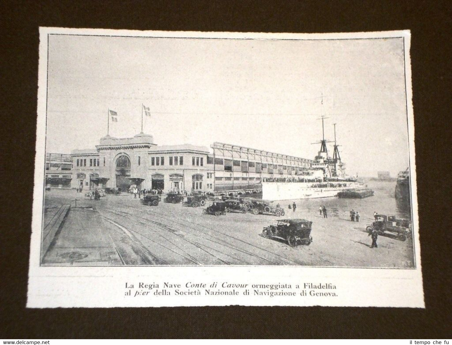Filadelfia nel 1920 La Regia Nave Conte di Cavour Società …