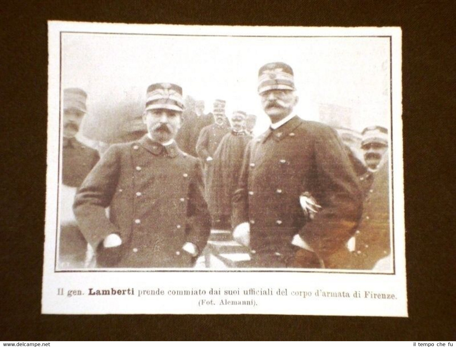 Firenze nel 1908 Il Generale Lamberti