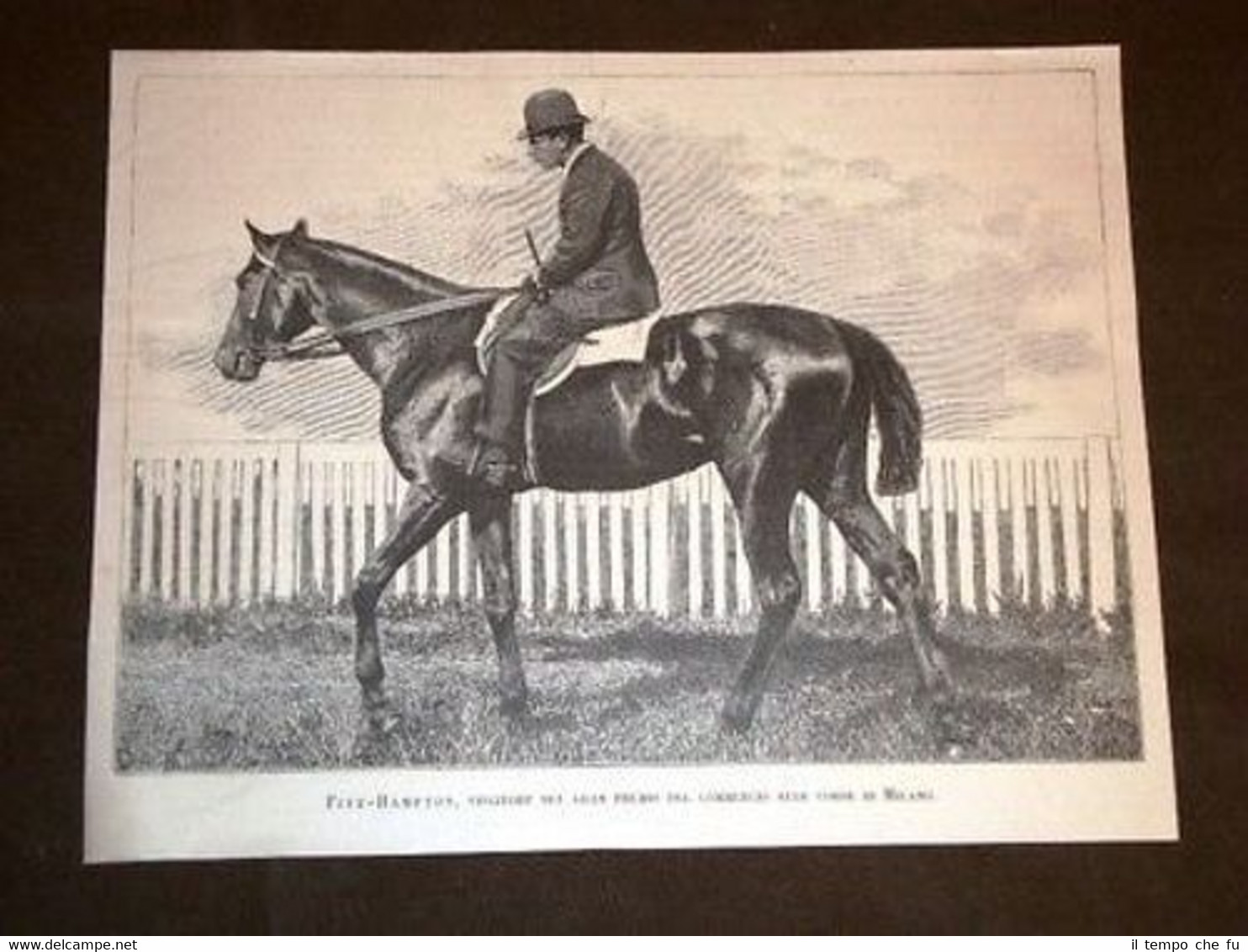 Fitz Hampton Vince Gran Premio Commercio Corse Milano