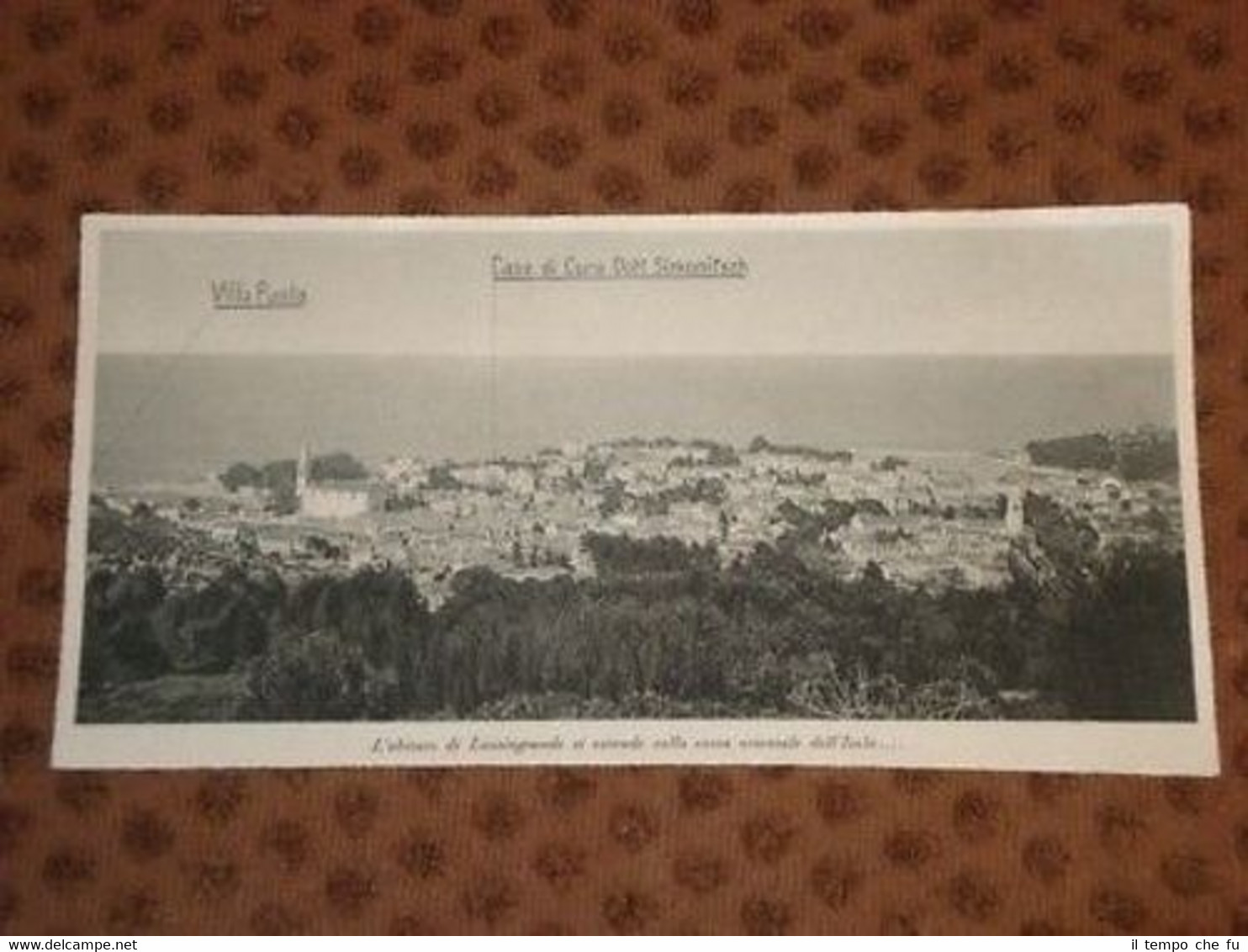 Foto dell'abitato di Lussingrande o Veli Lošin Croazia