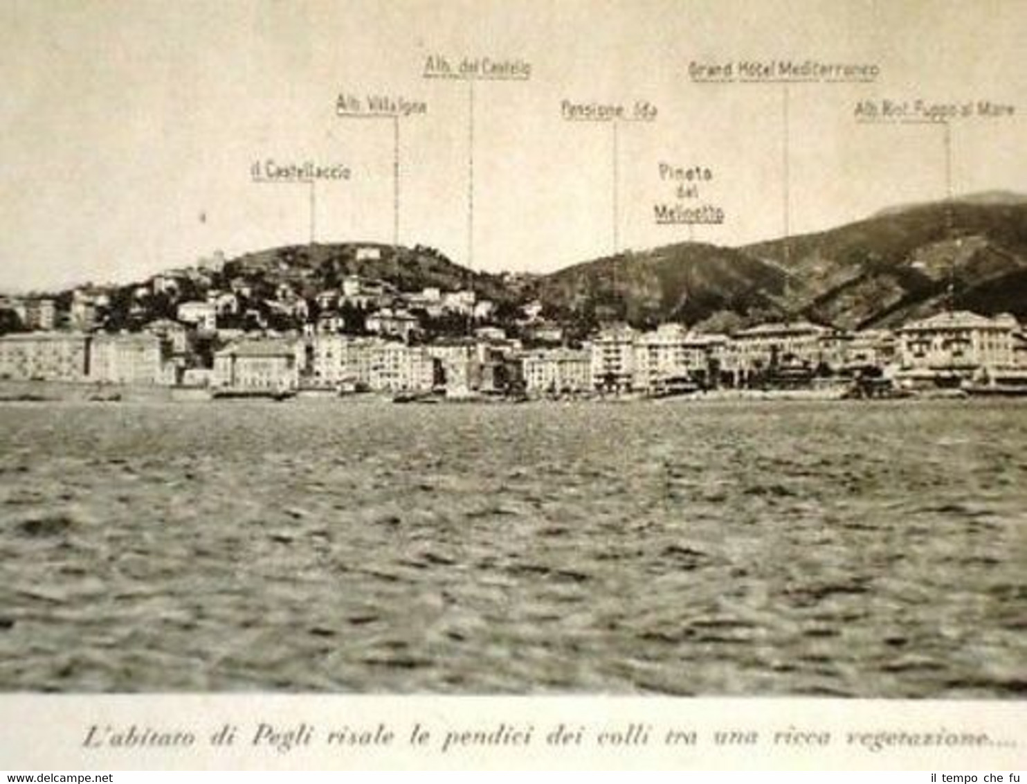 Foto di Pegli e Piantina di Arenzano