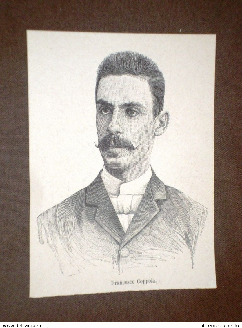 Francesco Coppola nel 1891