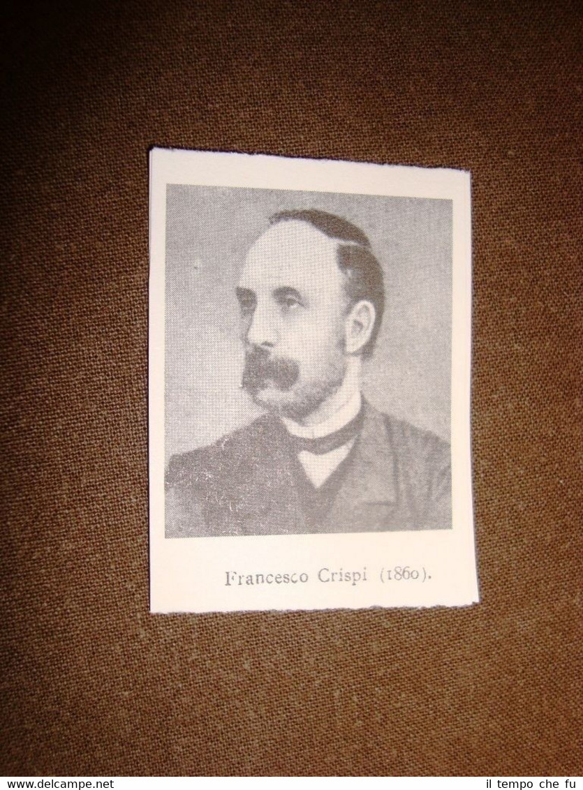 Francesco Crispi nel 1860 Ribera, 4 ottobre 1818 – Napoli, …