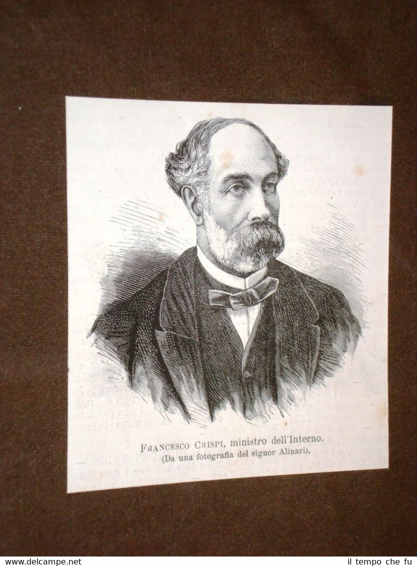 Francesco Crispi nel 1878 Ribera, 4 ottobre 1818 – Napoli, …