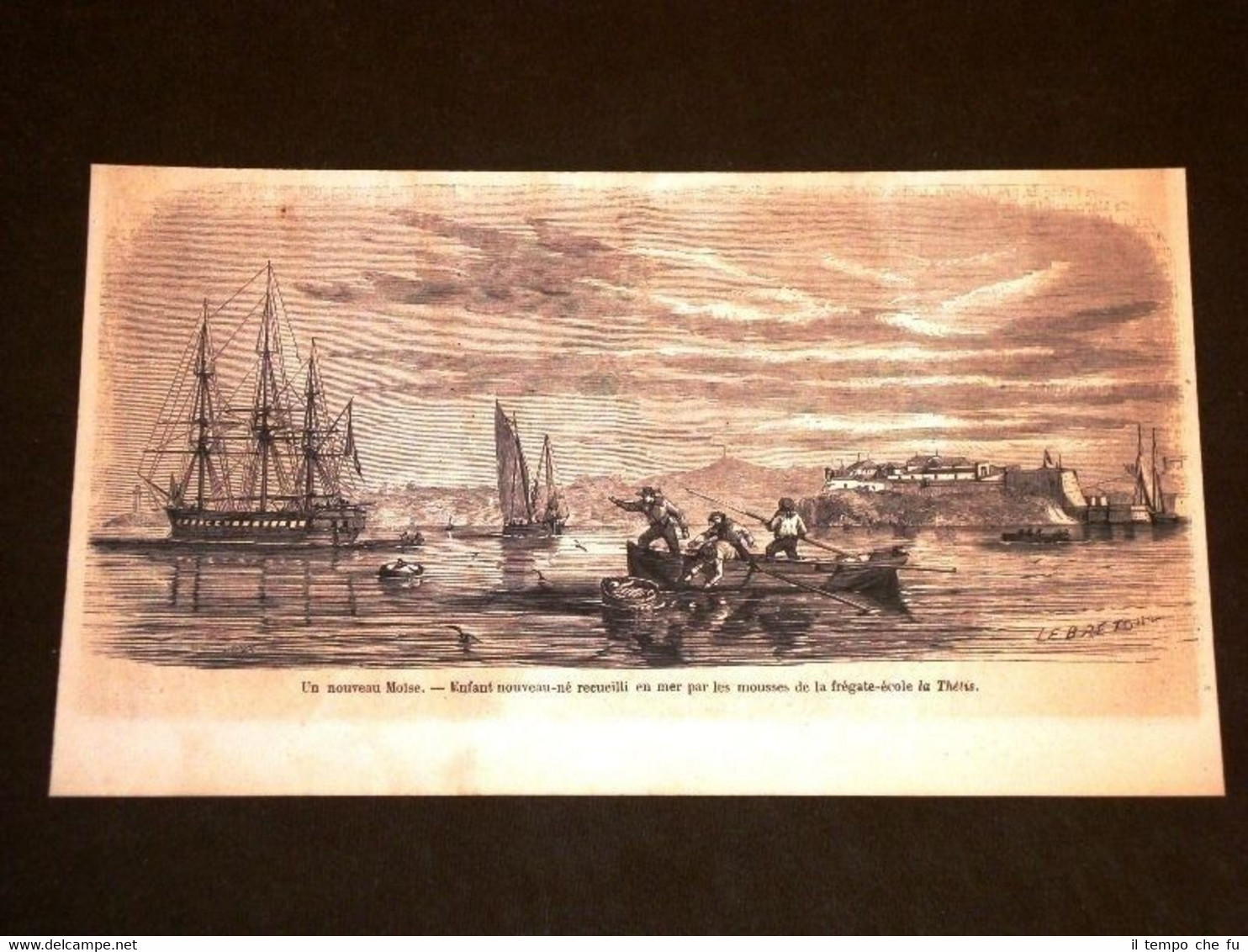 Francia nel 1857 Neonati messi in mare nella schiuma della …