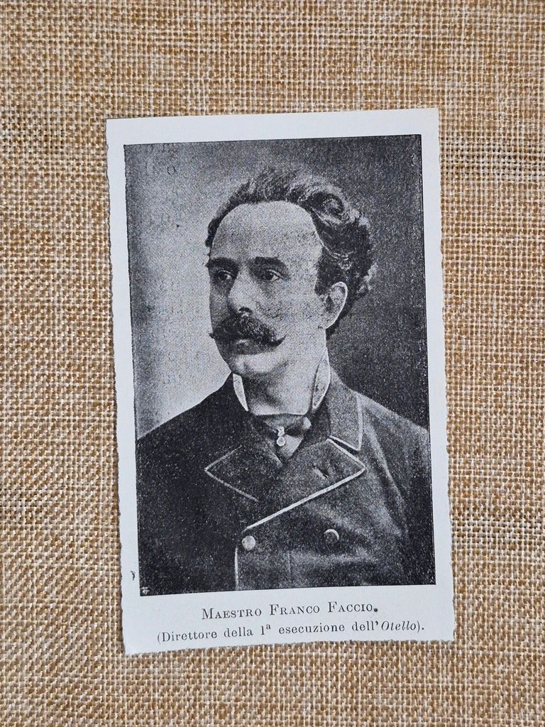 Franco Faccio 1840 Verona – 1891 Monza Direttore d’Orchestra e …