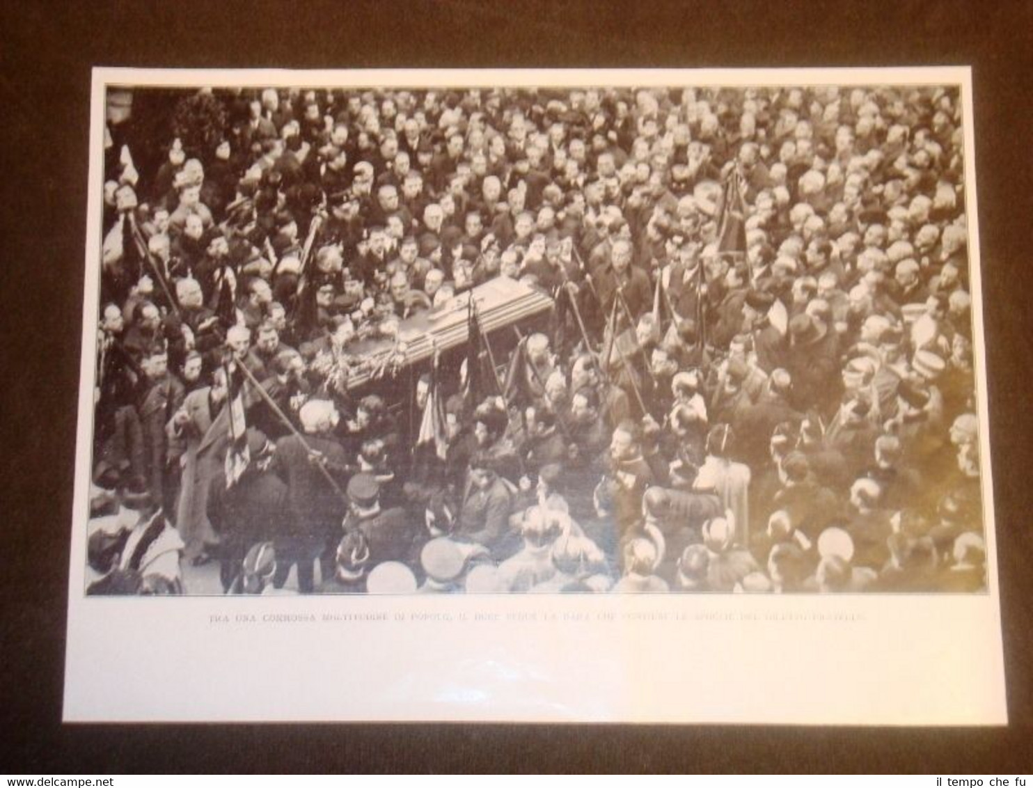 Funerale del Fratello del Duce Arnaldo Mussolini di Dovia Corteo …