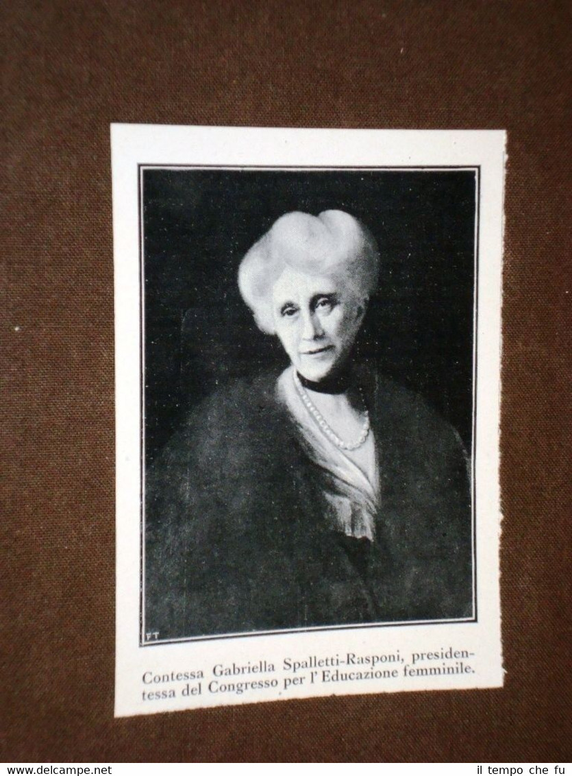 Gabriella Rasponi Spalletti Ravenna, 10 aprile 1853 – Roma, 29 …