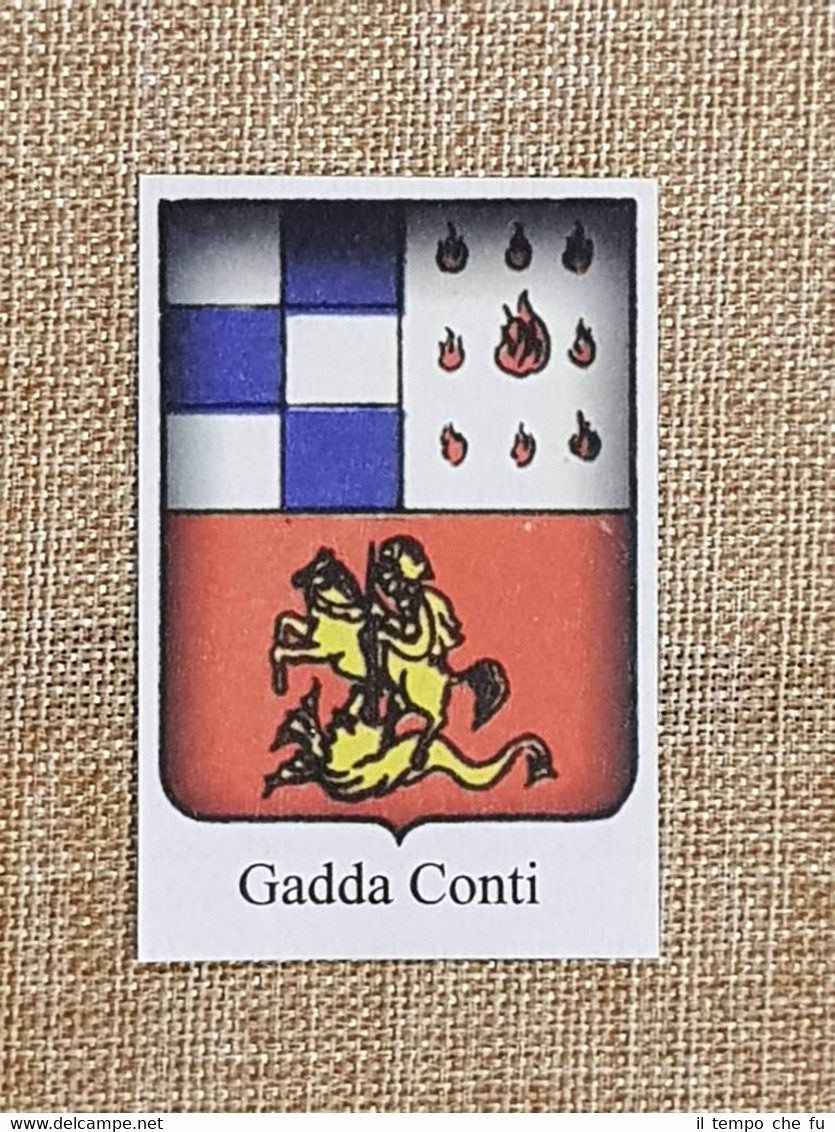 Gadda Conti Famiglia nobile Stemma Annuario della nobiltà e Giornale …
