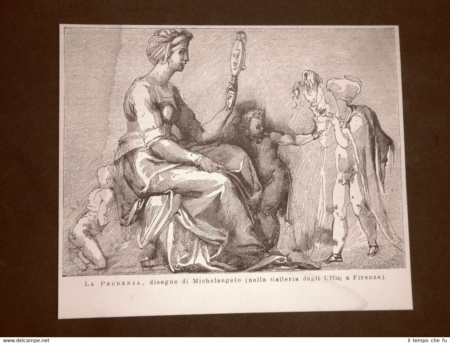 Galleria degli Uffizi di Firenze nel 1876 La prudenza di …