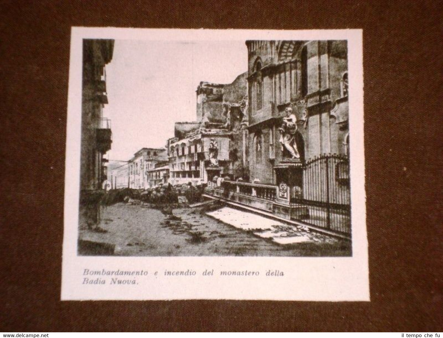 Garibaldi a Palermo Bombardamento ed Incendio del Monastero della Badia …