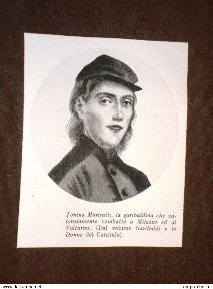 Garibaldi in Sicilia Tonina Marinelli Garibaldina Combattè a Milazzo e …